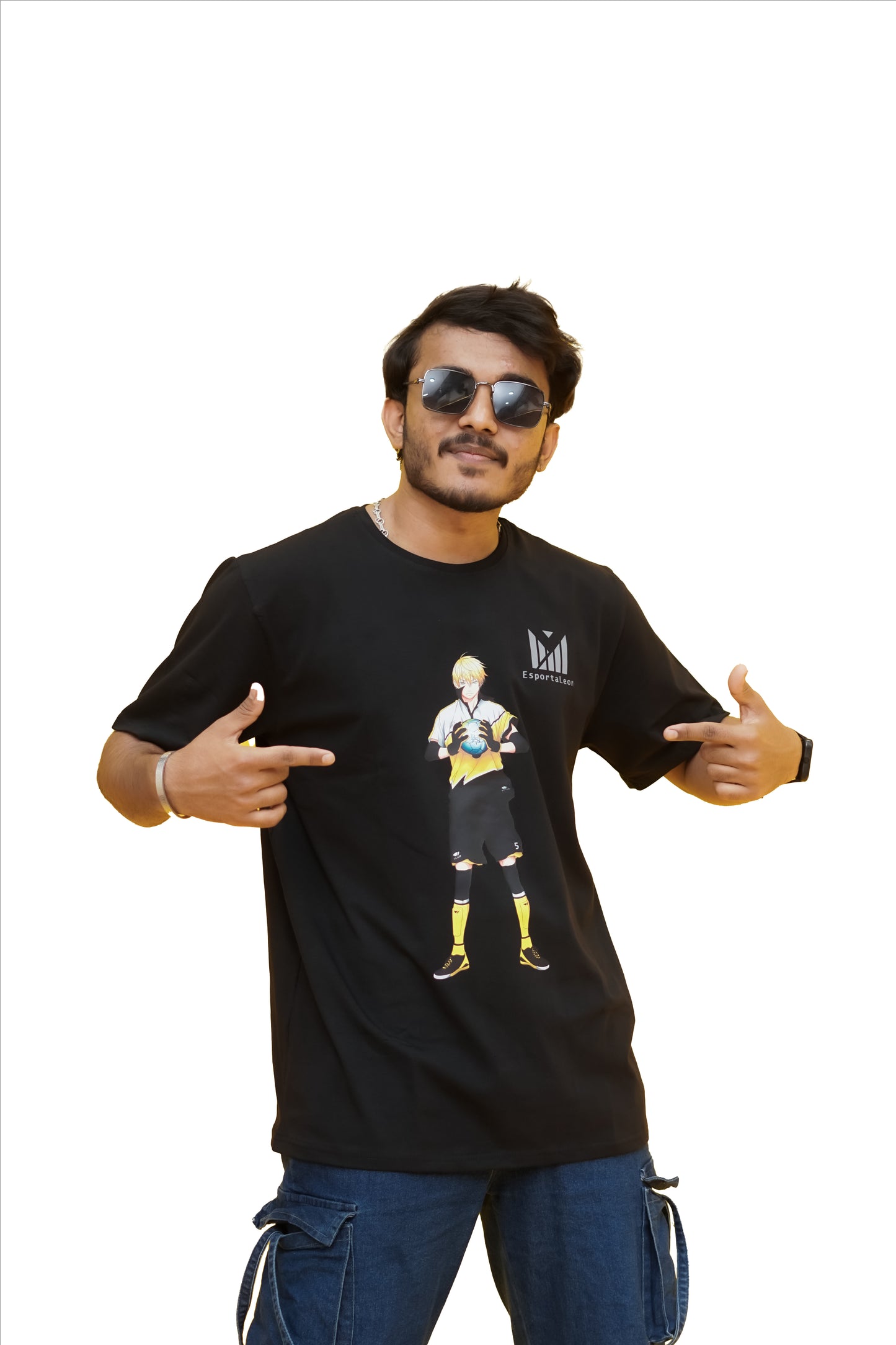 Premium Hefty Sports T-shirt Black