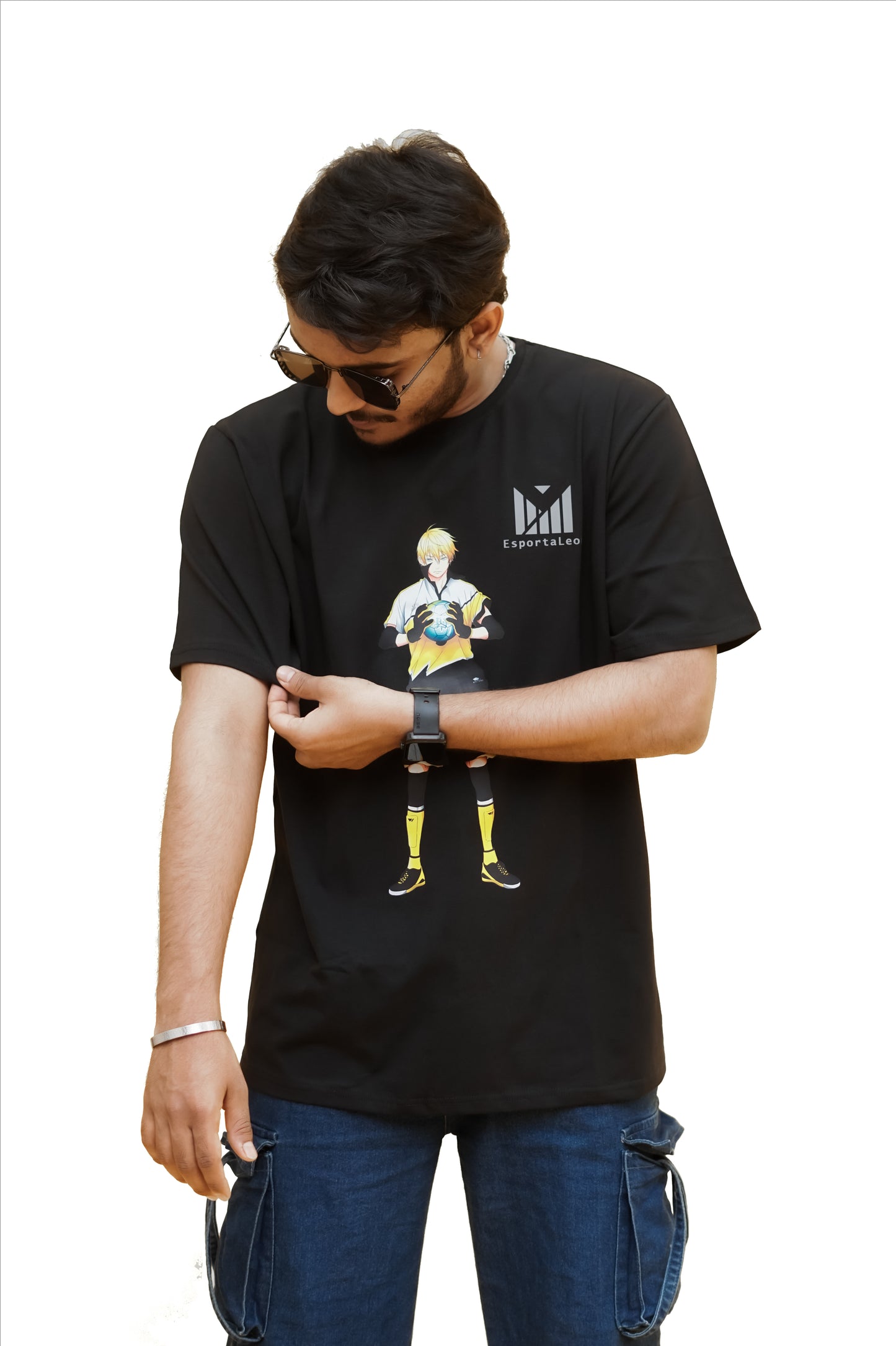 Premium Hefty Sports T-shirt Black
