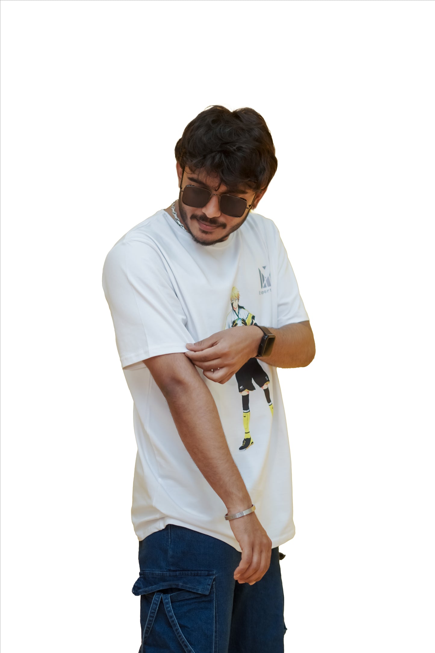 Hefty Premium Sports T-shirt White