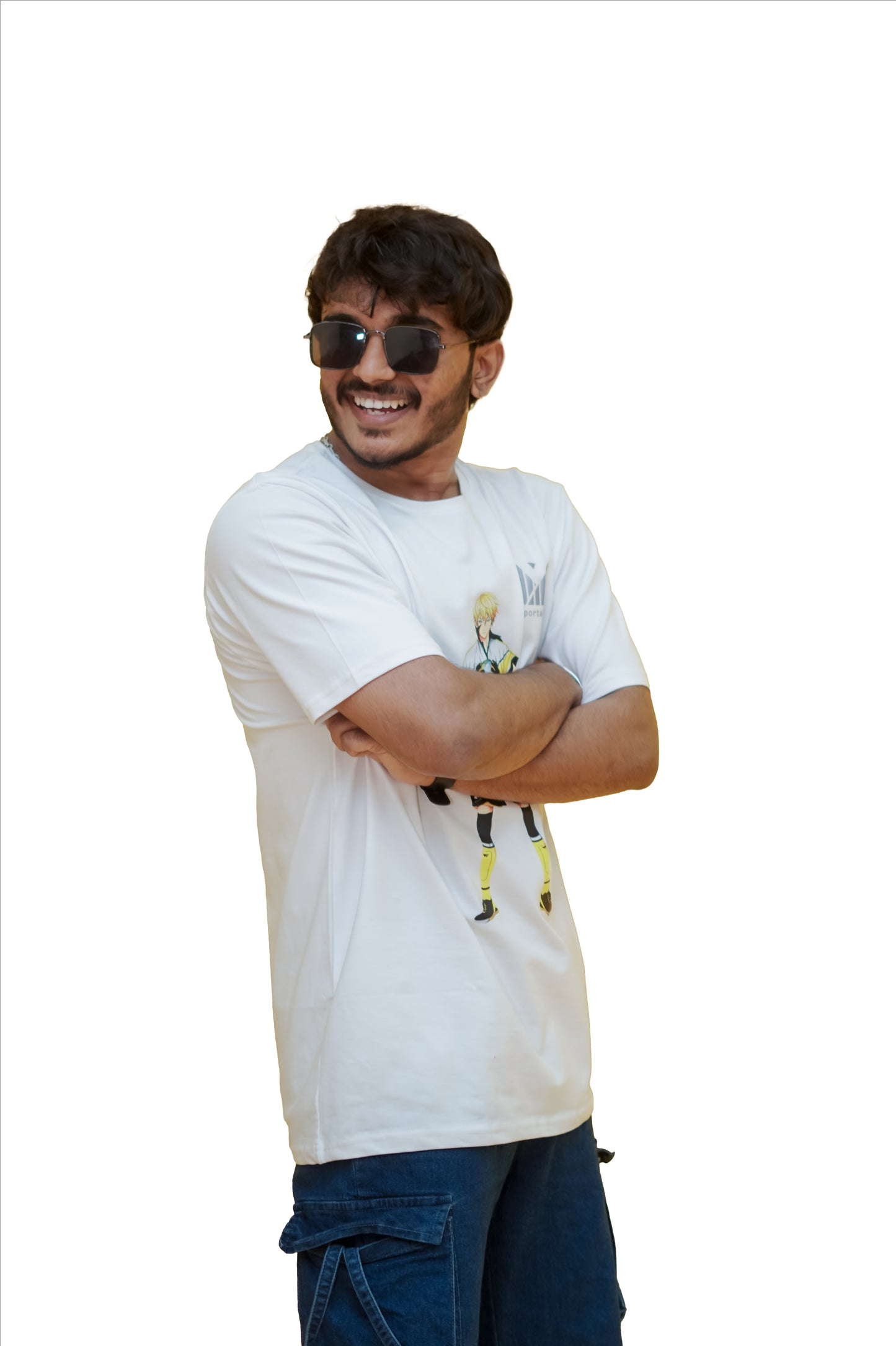 Hefty Premium Sports T-shirt White