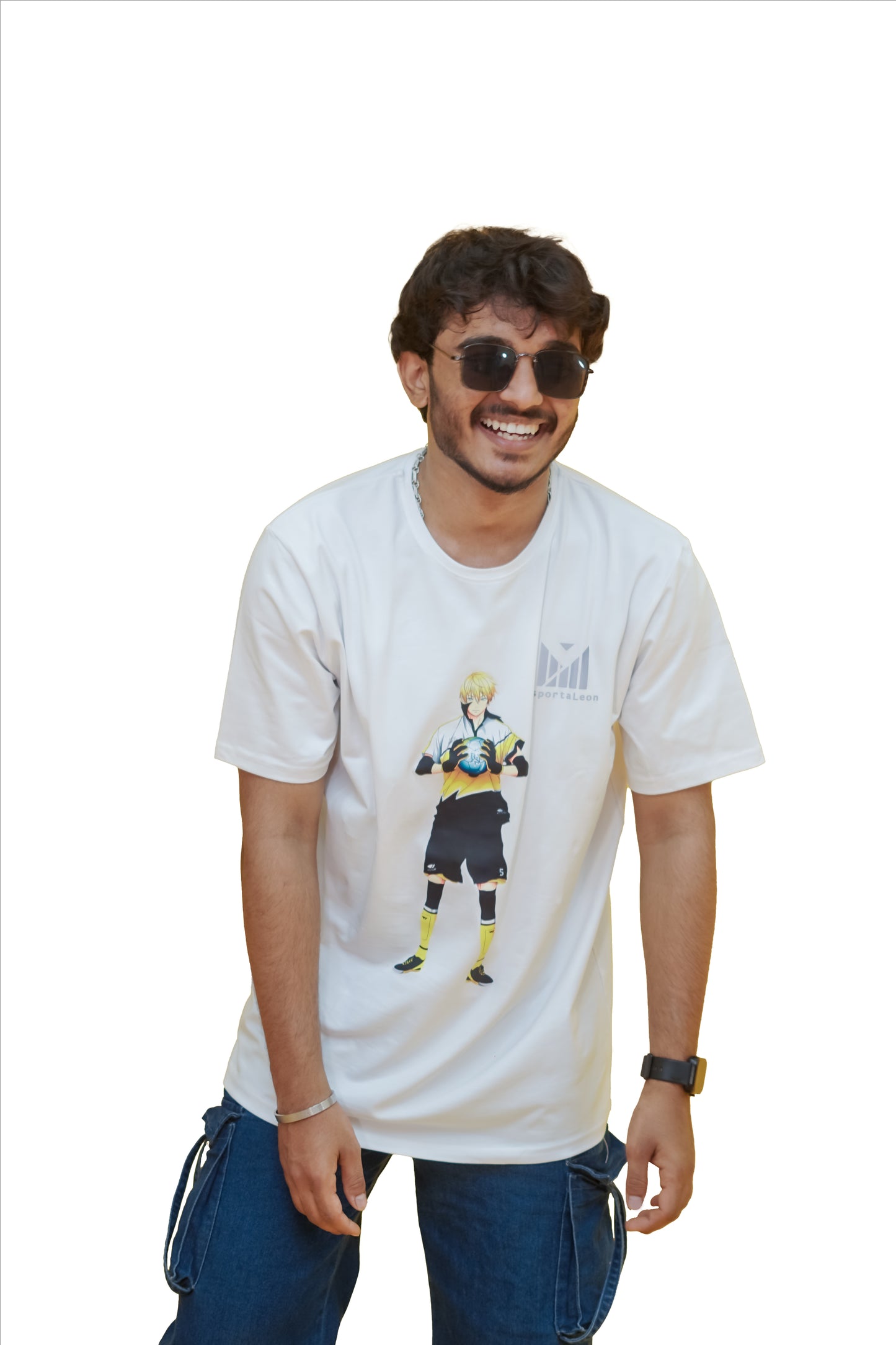 Hefty Premium Sports T-shirt White